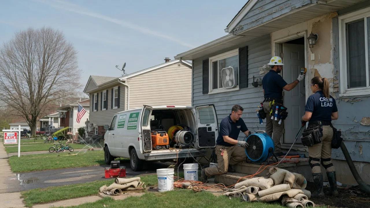 Flood Cleanup in Clinton, OK near me